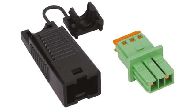 WAGO WINSTA Series Connector with Strain Relief Housing Female, 2-Pole, 25A, 2-Way | 893-1002