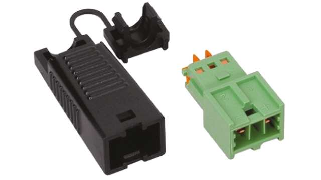 WAGO WINSTA Series Connector with Strain Relief Housing Male, 2-Pole, 3A, 2-Way | 893-1012