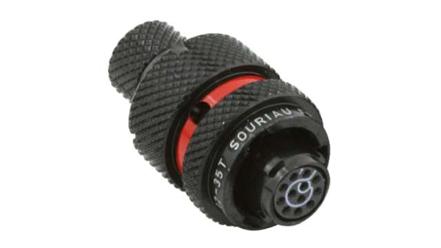 Souriau Sunbank by Eaton Circular Connector, 12 Contacts, Cable, Standard Connector, Plug, Female, IP67, 8STA Series | 8STA60812SN