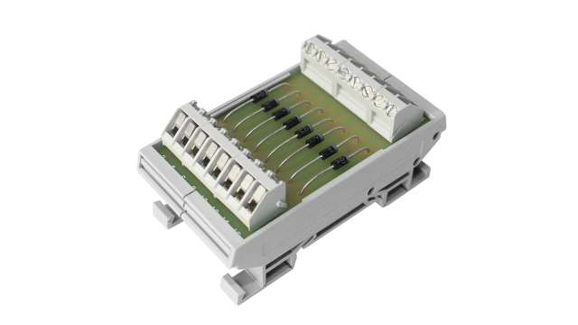 CAMDENBOSS 8-Contact Interface Module, Screw Connector, DIN Rail, 1A | CIM/8W-D10