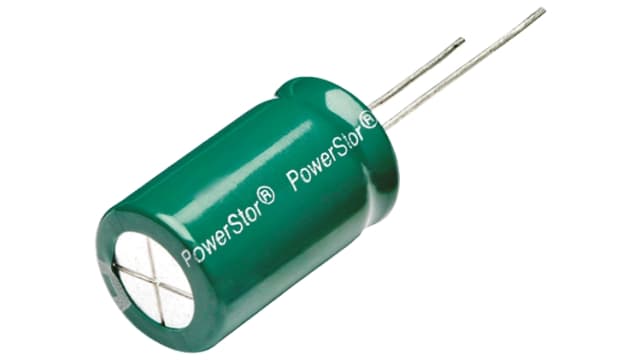 Eaton 25 F Supercapacitor -10 to 30 % Tolerance, Supercap HV 2.7 V, Through Hole | HV1625-2R7256-R