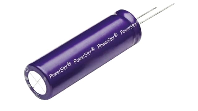 Eaton 5 F Supercapacitor -10 to 30 % Tolerance, Supercap HB 2.5 V dc, Through Hole | HB1020-2R5505-R