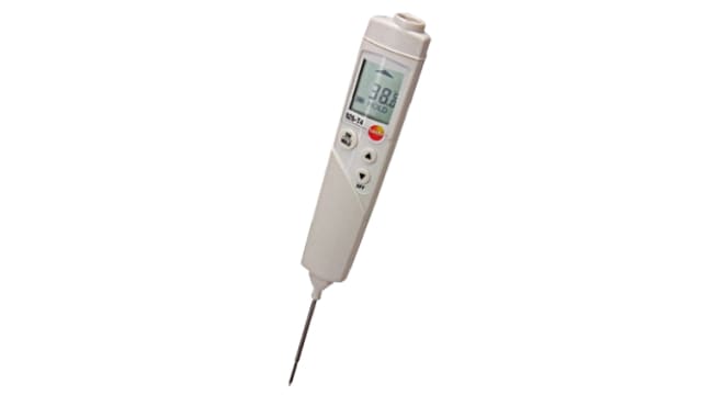 Testo 826-T4 Infrared Thermometer, -50 °C Min, 300 °C Max, ±1.5°C Accuracy, F, °C Measurements | 0563 8284