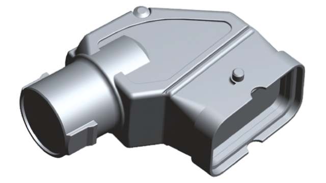 TE Connectivity Black MotorMan IP65 for use with Hybrid Connector Hood Kits | 2120330-1