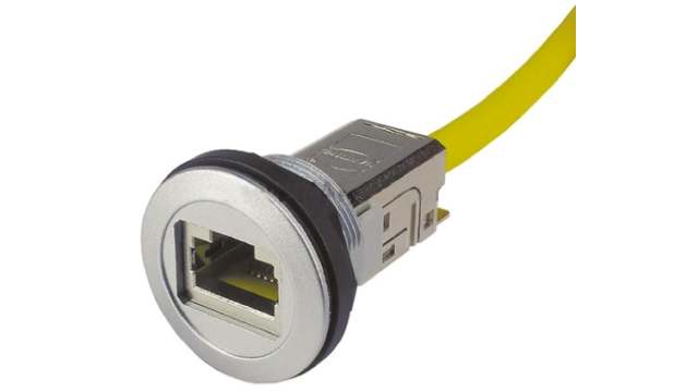 HARTING har-Port Series 1 Port RJ45 Plug/RJ45 Socket Unshielded Coupler, Cat6 | 09454521513