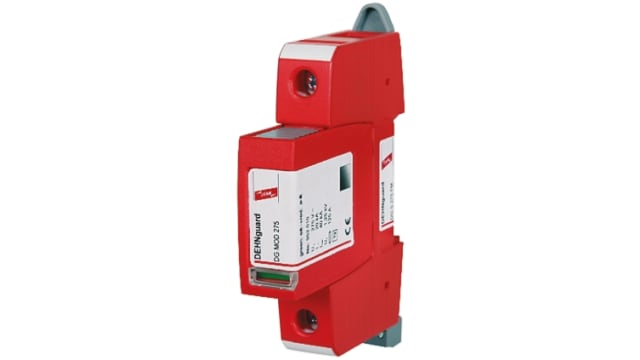 Dehn, DG Modular Surge Protector 350 V dc, 275V ac Maximum Voltage Rating 40 kA Maximum Surge Current Type 2 Arrester | DG S 275 FM
