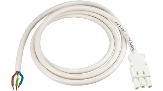 Wieland 3 Pin GST18i3 Plug to Unterminated Power Cord, 1mGESIS | 92.238.1004.2