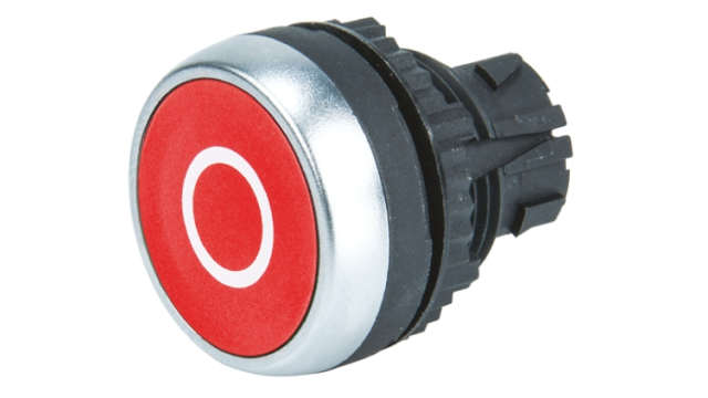 BACO Red O Push Button Head, 22 mm Cutout, IP66 | L21AA81
