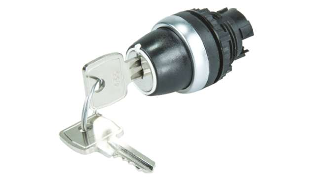 BACO BACO 2-position Key Switch Head, Momentary, 22 mm Cutout | L21LB00