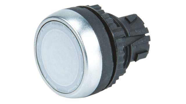 BACO White Spring Return Push Button Head, 22 mm Cutout, IP66 | L21AH50