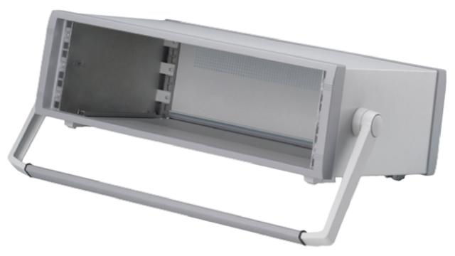 METCASE, 3 U 19 in Rack Mount Case Instrumet Ventilated 350 mm, 516.3 mm 157.3 mm | M6019315