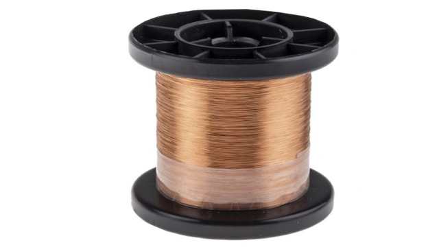 Block  0.4 mm OD Enamelled  Copper Wire 0.13 mm² 345 m Reel | CUL 500/0,40