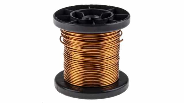 Block  1.8 mm OD Enamelled  Copper Wire 2.5 mm² 17 m Reel | CUL 500/1,80