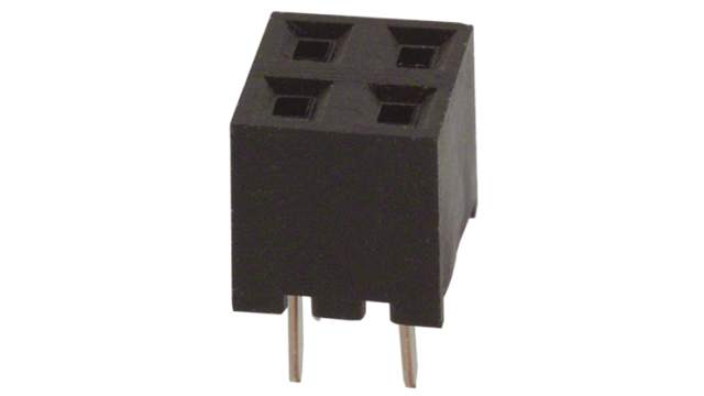 Hirose A3C Series Straight Through Hole PCB Socket, 4-Contact, 2 Row, 2 mm Pitch Solder | A3C-4DA-2DSA(71)
