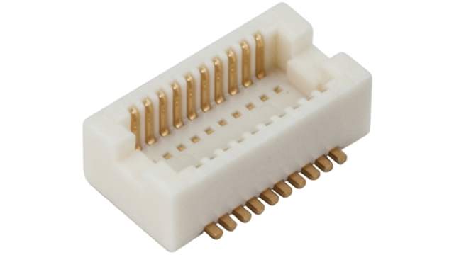 Hirose DF12 Series Straight Surface PCB Header, 40 Contact(s), 0.5 mm Pitch, 2 Row, Shrouded | DF12E(4.0)-40DP-0.5V(81)