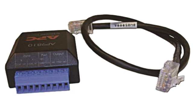 APC UPS Dry Contact Kit for use with UPS Network Management Card, AP Series | AP9810