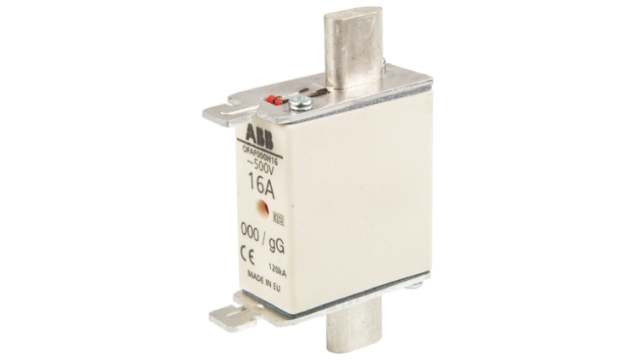 ABB 16A Centred Tag Fuse, NH000, 500V | OFAF000H16  1SCA022627R0660