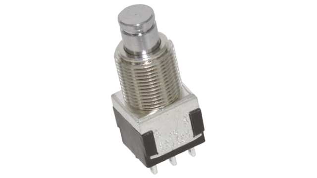 TE Connectivity Push Button Switch, Momentary, Panel, 6.35 mm Cutout, DPDT, 28 V dc 250 V ac | MPG206R