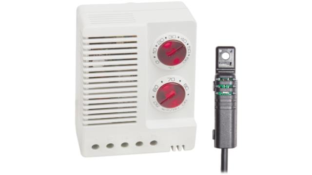 STEGO Hygrostat, Adjustable, DIN Rail 240 V ac | 01231.0-01