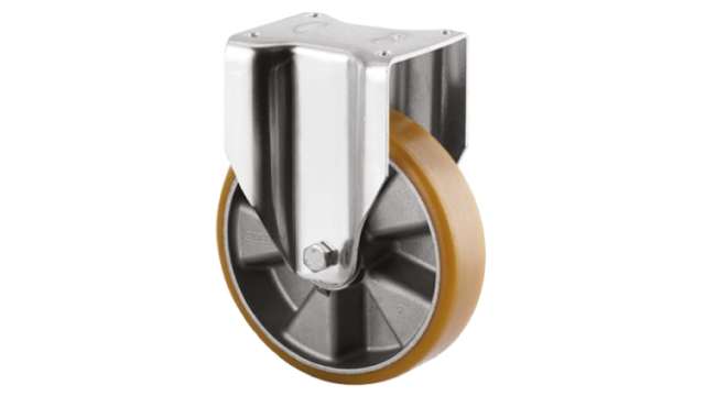 Tente Fixed Castor Wheel, 500kg Capacity, 125mm Wheel | 3648ITP125P63 FLAT