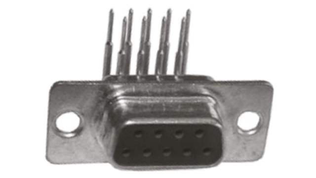 MH Connectors MHDD 25 Way Right Angle 2.77 mm Pitch Through Hole D-Sub Connector Male/Female | MHDD25-F-T-B-S-R