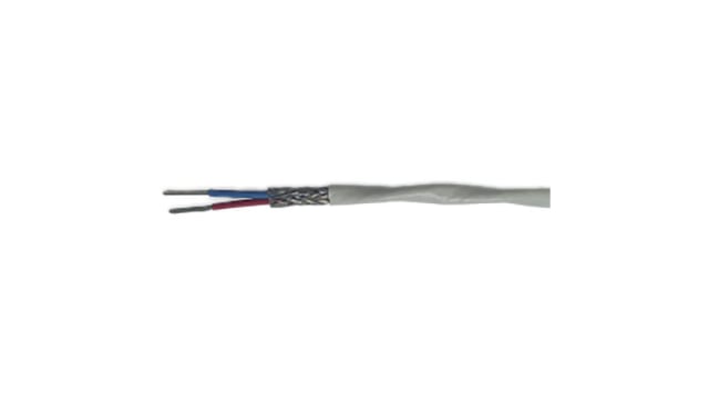 TE Connectivity Blue/Red 0.6 mm² Hook Up Wire, 20 AWG, 19/32, 100m, ETFE Insulation, 55A1121-20-2/6-9 | 55A1121-20-2/6-9