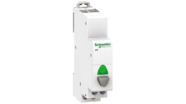 Schneider Electric 250V DIN Rail Push Button Push Button Switch | A9E18038