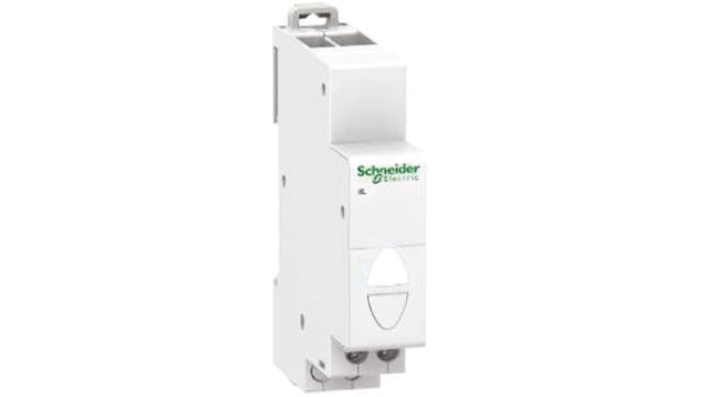 Schneider Electric, iIL White LED Indicator, 230V ac | A9E18322