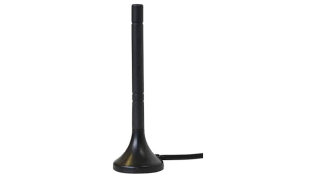 Mobilemark MAG2-UMB-2C-BLK-120 WiFi Antenna Magnetic Mount with SMA Connector | MAG2-UMB-2C-BLK-120