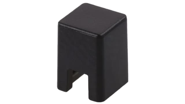 Omron Black Tactile Switch Cap for Series B3W-1000, Series B3F-3000, Series B3F-1000, Series B3FS | B32-1010
