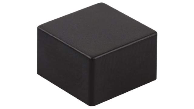 Omron Black Tactile Switch Cap for Series B3F-4000, Series B3W-4000, Series B3F-5000, B32-1310 | B32-1310