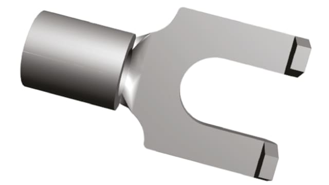 TE Connectivity, Solistrand Uninsulated Crimp Spade Connector, 12 AWG to 10 AWG, M4 Stud Size | 323143