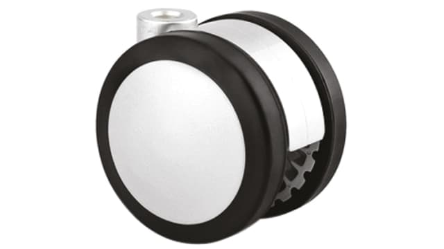 Tente Swivel Castor Wheel, 80kg Capacity, 75mm Wheel | 5920UAI075L51-10 DM22 RL9006
