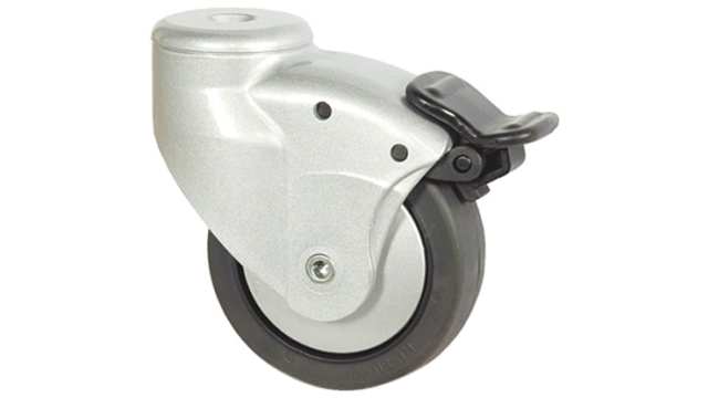 Tente Swivel Castor Wheel, 70kg Capacity, 80mm Wheel | 5025PJH080L51-10 RAL9006