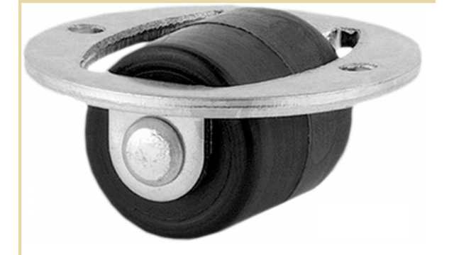 Tente Fixed Castor Wheel, 30kg Capacity, 14mm Wheel | 1298UOI014P80