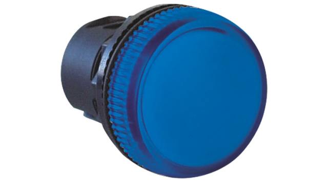 Allen Bradley Blue Pilot Light Head, 22 mm Cutout 800F Series | 800FP-P6