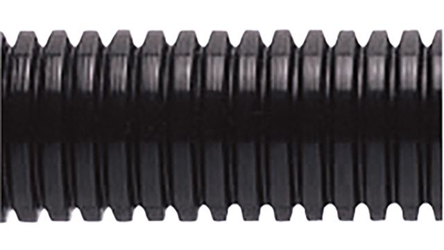 Adaptaflex Flexible Conduit, 28mm Nominal Diameter, Plastic, Black | 7TCA296000R2234  PAFS28/BL/50M
