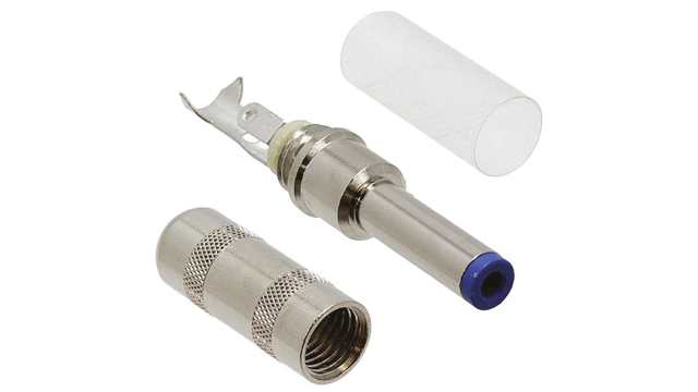 Switchcraft, S10 Straight 11A, 24 V ac/dc, Cable, Silver | S10