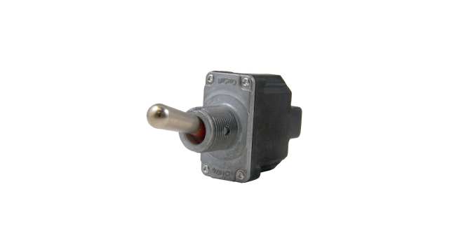 Honeywell Toggle Switch, Panel Mount, (On)-Off, SPST, Screw Terminal | 1NT1-6
