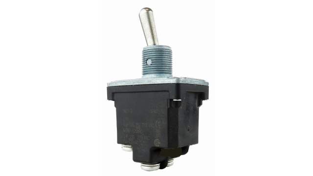 Honeywell Toggle Switch, Panel Mount, On-On, DPDT, Screw Terminal | 2NT1-3