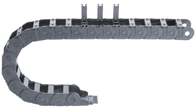 Igus e-chain Black, W91 mm x D50 mm, L1 m, 150 mm Min. Bend Radius, Igumid G | 2700.07.150.0