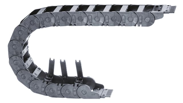 Igus e-chain Black, W66 mm x D50 mm, L1 m, 100 mm Min. Bend Radius, Igumid G | 2600.05.100.0