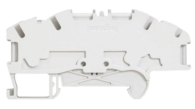 Legrand 0 372 46 372 Series Feed Through Terminal Block Grey, Spring Clamp, ATEX | 0 372 46