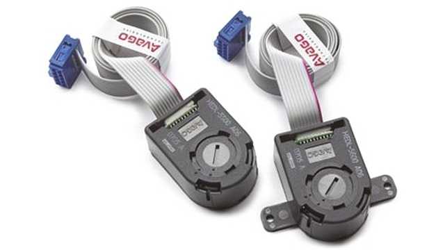 Broadcom 5 V 500 ppr Pulse Optical Encoder with a 6 mm Hollow Shaft, Through Hole | HEDL-5540#A12