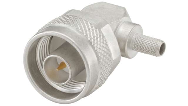 Rosenberger N Series Cable Male N Connector, 50 Ω, Right Angle Body | 53S205-306N5