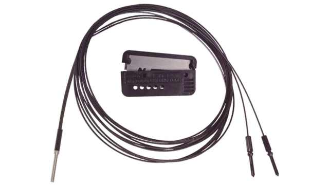 Omron Plastic Fibre Optic Sensor, NPN/PNP Output, IP67 24 V | E32-D22L 2M