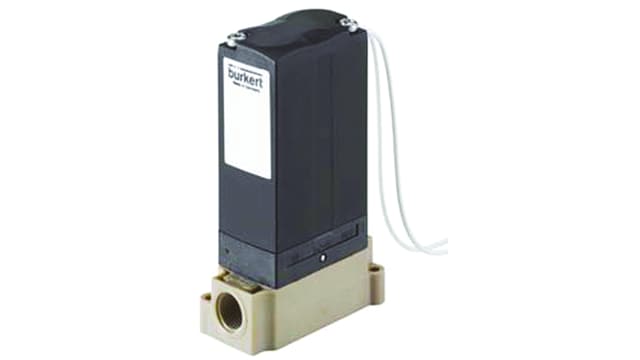 Burkert Solenoid Valve 241807, 2 Port, 24 V dc 3.18 mm, 3.18 mm | 241807