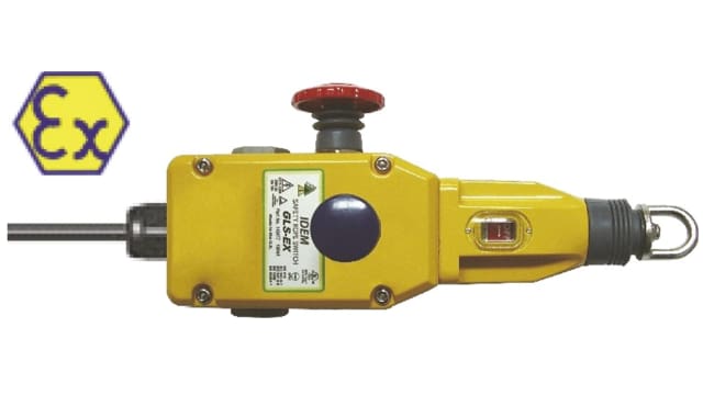IDEM GLS-Ex Rope Pull Switch, 80m, NO/NC, Straight | 142025