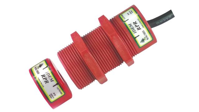 IDEM RPR Series Magnetic Non-Contact Safety Switch, 24V dc, Plastic Housing, 2NC, 2m Cable | 116013