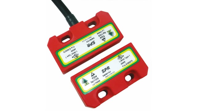 IDEM SPR Series Magnetic Non-Contact Safety Switch, 250V ac, Plastic Housing, 2NC, M12 | 111015